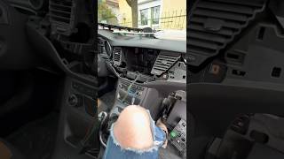 How to remove Opel astra k 2016 radio headunit  demontare radio Opel astra k [upl. by Urita]