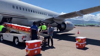 Private jet company teams up with Direct Relief aiding Maui residents over recent wildfires [upl. by Nede]