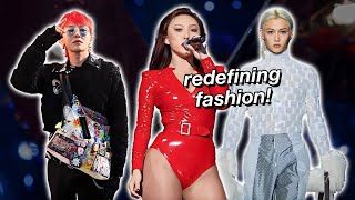 8 Times KPop Idols Pushed Fashion Boundaries [upl. by Lednam]