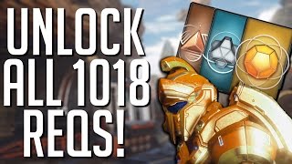 How Long Does It Take To Unlock ALL REQs Halo 5 [upl. by Howey630]