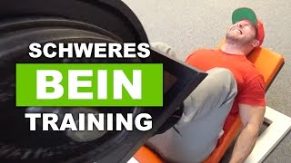 Schweres Beintraining  150kg Warmup  320kg Sätze [upl. by Midis]