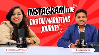 My Digital Marketing Journey with Mayuri Jadhav Inside the Dipeshpreneur Story 🚀 [upl. by Trilby]