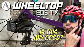 Unboxing Installation and First Ride WHEELTOP EDS TX Wireless Groupset [upl. by Froh]