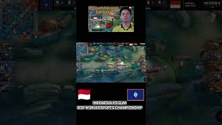 INDONESIA VS GUMM WORLD ESPORTS CHAMPIONSHIP wec24 [upl. by Bianca]