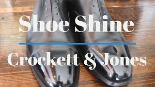 Mirror Gloss Shine  Crockett and Jones Oxfords [upl. by Enautna770]