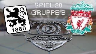 Spiel 28 TSV 1860 München  FC Liverpool 42  U12 Hallenmasters TuS Traunreut 2016 [upl. by Htebsil187]