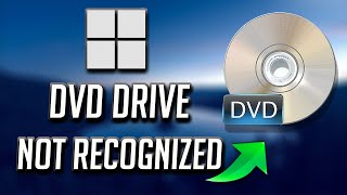 FIX DVD Drive Not Recognized Windows 11  2024 [upl. by Nived]