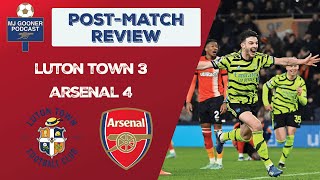 Arsenal 20232024 PostMatch Review  Luton Town vs Arsenal  Declan Freaking Rice [upl. by Carleen476]