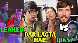 Sourav Joshi Piyush amp Family very BAD Experience  Joginder Diss LEAKED MrBeast Vs PewDiePie [upl. by Hallette292]