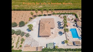 Beautiful country property in Hondon Nieves Alicante [upl. by Highams]