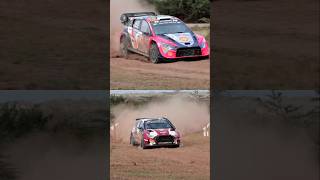 The speed difference between Rally 1 amp rally 2🔥wrc safarirallykenya hyundaii20n rallycar rally1 [upl. by Lednek857]