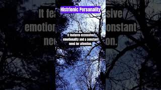 What is Histrionic Personality Disorder motivation brainanatomy brainfacts [upl. by Swart]