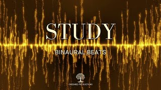 Binaural Beats  Boost Focus and Concentration  Study Music [upl. by Annehsat]