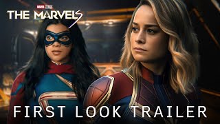 Marvel Studios THE MARVELS  First Look Trailer 2023 Captain Marvel 2 [upl. by Halika]