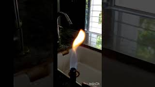 Flame test for Calcium ion  Identification for Ca2 ion  Brick Red flame Cation identification [upl. by Stamata]