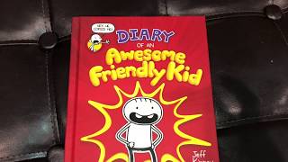 DIARY OF AN AWESOME FRIENDLY KID  Book review👍😎 [upl. by Rockafellow90]