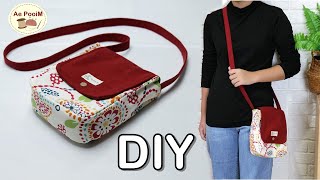 Cute easy to make crossbody bag [upl. by Gentilis]