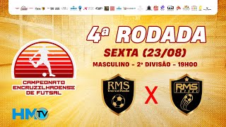 1Âª FASE  MASC 2Âª DIV  RMS ENC X RMS FUTSAL  CAMPEONATO ENCRUZILHADENSE DE FUTSAL  HMTV [upl. by Piper]