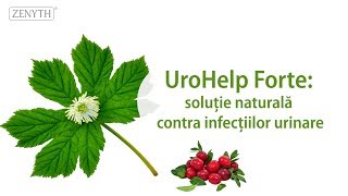 Antibiotic și antiinflamator natural în infecțiile urinare  UroHelp Forte [upl. by Anita111]