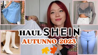 MEGA TRY ON HAUL SHEIN AUTUNNO 2023  vestiti scarpe accessori 💸 [upl. by Avruch768]