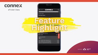 CONNEX Feature Highlight  eTicket Data [upl. by Harpole]