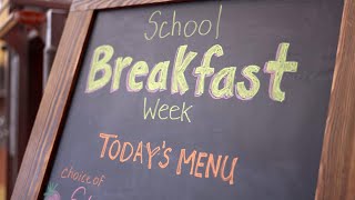 USDA Celebrates National School Breakfast Week [upl. by Lissy]