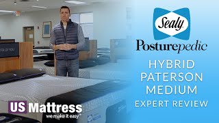 Sealy Posturepedic Hybrid Paterson Medium  Expert Review [upl. by Rother]