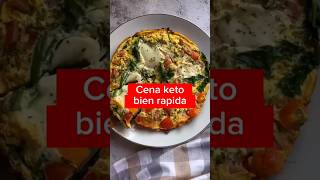 COMIDA KETO RÁPIDA keto dietaketo recetaketo comidaketo tortillaketo [upl. by Fields519]