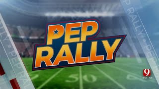 News 9 Team Joins Bethany Classen SAS Pep Rallies 2 [upl. by Thurber]