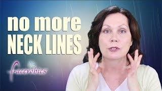 5 Top Tips to Get Rid of amp Smooth Neck Lines amp Neck Wrinkles Permanently  FACEROBICS® Face Exercise [upl. by Lanctot815]