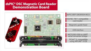 dsPIC® DSC Magnetic Card Reader Demonstration [upl. by Pearson]