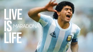 Maradona ► Live is life  Mix Skills and Goals [upl. by Jeth]