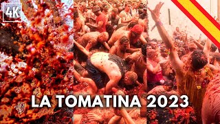 La Tomatina Spain Festival 2023 [upl. by Emirej662]