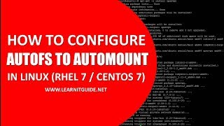 Configure AutoFS to automount the file systems on demand in Linux  Step by Step Procedure [upl. by Anahsirk]