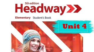 New Headway Elementary 5th Edition Students Book Unit 4 House and Home [upl. by Hayimas]