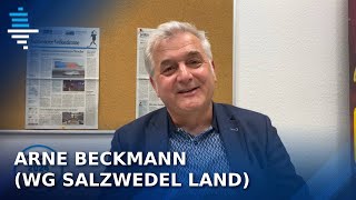 Kommunalwahlen 2024 in Salzwedel Arne Beckmann Wählergemeinschaft Salzwedel Land [upl. by Lisle]