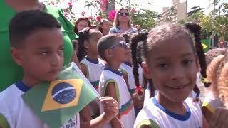 Viva a Pátria brasileira Festa do dia da bandeira começa no Parque 13 de Maio 07112024 [upl. by Eirak]