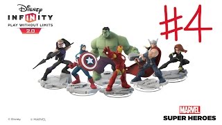 Lets Play Disney Infinity 20 The Avengers Play Set 4 [upl. by Aivizt613]