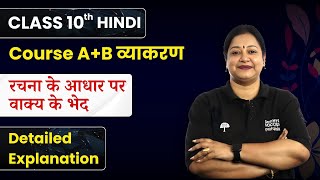 Rachna ke aadhar par Vakya Bhed  Detailed Explanation  Class 10 Hindi Course AB व्याकरण [upl. by Enrichetta]