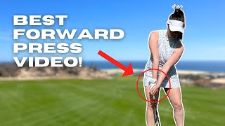 AMAZING NATURAL FORWARD PRESS to get COMPRESSION THROUGH THE BALL Wisdom in Golf  GolfWRX [upl. by Raphaela234]