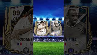 🇫🇷 Zidane vs Veira 🇫🇷  fcmobile fifamobile fifamobile fifa23 fifa22 easports footballgame [upl. by Egedan]