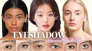 Beginners to Pro  EYESHADOW for Every EYE SHAPE  Best eye makeup for your eyes [upl. by Jacobina359]