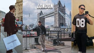 Vlog Londres  Cosas por hacer compras streetwear comida gymshark🇬🇧 [upl. by Bremble773]