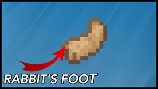 How To Use Rabbits Foot In Minecraft [upl. by Tybie]