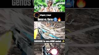 Genos fights against Garou 🥶🔥  One Punch Man  Yogesh SENPAI shorts viral anime ytshorts amv [upl. by Veron]