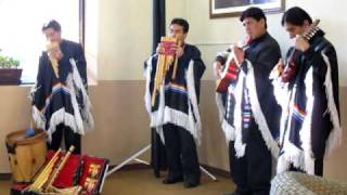 Traditional Andean panflute band in Cusco Peru 1773 [upl. by Ricarda34]