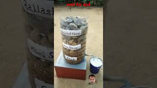 How to Make 3 Step Water Purification Model easy waterpurification shorts [upl. by Nassir]