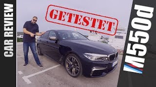 BMW M550d G30  Car Review deutsch 🇩🇪 [upl. by Colbert]