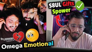 Omega Amit Last Visit S8UL Bootcamp 🥹 Sid Gift Spower on Stream ✅ Scout Call Spower 💡 [upl. by Olmsted336]