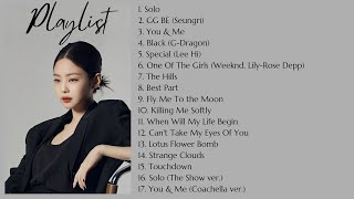 BLACKPINK JENNIE  SOLO amp COVER SONG PLAYLIST [upl. by Ettolrahs203]